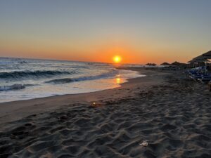 Sonnenuntergang in Kreta